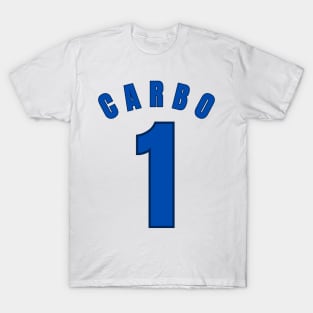 Blue carbo baseball  - Classic Vintage Summer T-Shirt